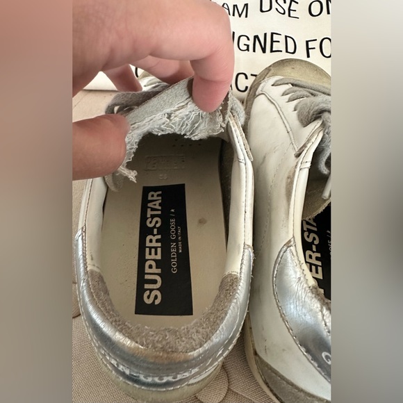Authentic Golden Goose Superstar Leather & Suede Sneaker - Picture 8 of 13